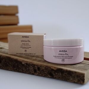 ​💜 NEW Aveda Stress-Fix Body Crème - Stress-Relieving Aroma (6.7 oz NIB)